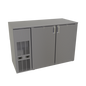 Glastender C2FB52 52" Solid Door Back Bar Cooler