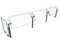 Hatco B950SWIVEL-96 96" Sneeze Guard