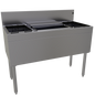 Glastender CBA-42 42" Underbar Ice Bin / Cocktail Station