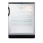 Summit SCR600BGLBI 23 5/8" Refrigerated Merchandiser