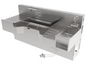 Perlick PCE78-B-MB 78" Underbar Ice Bin / Cocktail Station