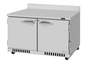 Turbo Air PWR-48-FB-N 48 1/4" 2 Doors Worktop Refrigerator