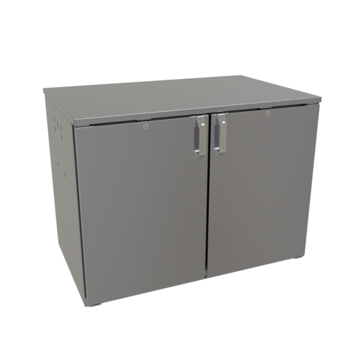 Glastender CP1RL40 40" Solid Door Back Bar Cooler