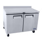 Atosa MGF8409GR 48 1/4" 2 Doors Worktop Refrigerator