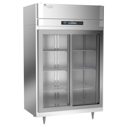 Victory DRSA-2D-S1-LD-HC 52 1/8" Solid Door Reach-In Refrigerator