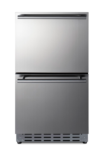 Summit ADRD18 17 3/4" Solid Door Undercounter Refrigerator