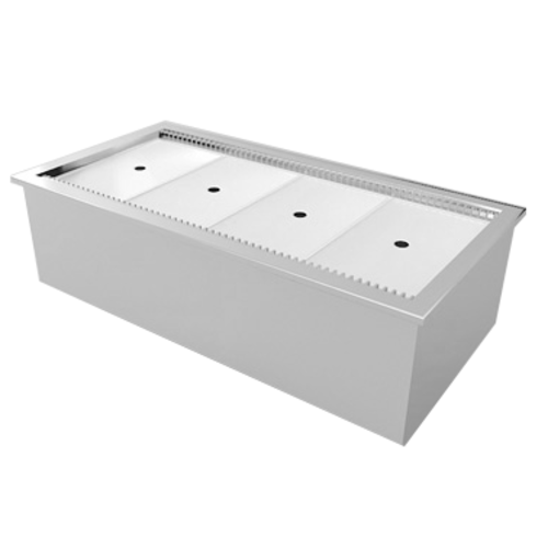RPI VIAP4-0-R-SC 55 7/8" Drop-In Food Well