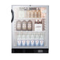 Summit SCR600BGLBINZADA 23 5/8" Solid Door Undercounter Refrigerator