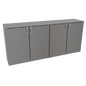 Glastender CS1RB80 80" Solid Door Back Bar Cooler