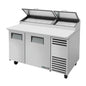 True TPP-AT-60-HC 60 1/4" 2 Doors Pizza Prep Table