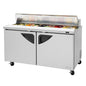 Turbo Air TST-60SD-N-CL 2 Doors 16 Pan Sandwich / Salad Prep Table