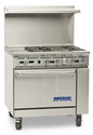 Imperial IR-4-G12 36" 4 Burner Gas Restaurant Range