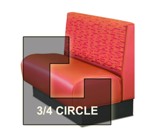 DM Seating DBTPS-36-34 Booth