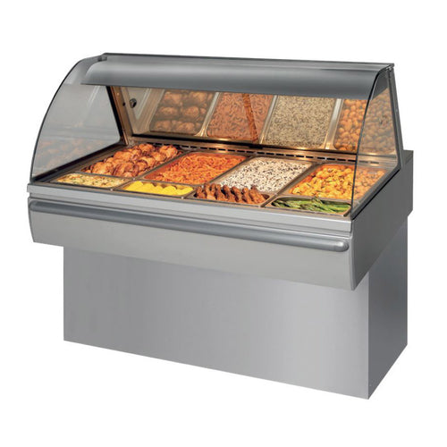 Fri-Jado HD 4 CURVE 55 7/8" Heated Display Case