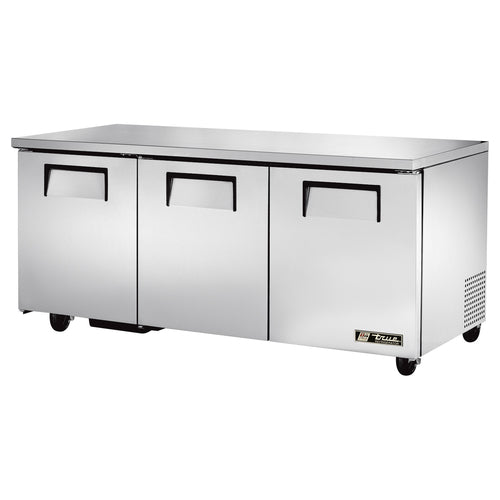 True TUC-72-HC 72 3/8" Solid Door Undercounter Refrigerator