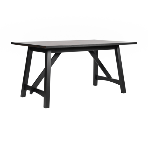 Flash Furniture KER-T-851-BLK-60-GG 44 1/2" Dining Table