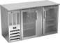 Beverage-Air BBN58HC-G-S 58" Glass Door Back Bar Cooler