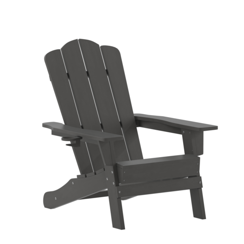 Flash Furniture LE-HMP-1044-10-GY-GG 17" Patio Lounge Seating