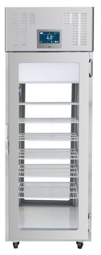 Migali EVOX-1PT-LB 27 1/2" Solid Door Undercounter Refrigerator