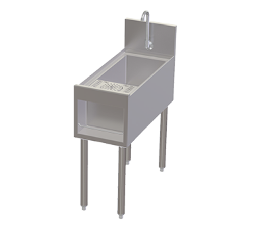 Perlick TSCE12PS-RC 12" Underbar Sink