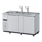 Turbo Air TCB-3SDD-N6 69 1/8" Draft Beer Cooler