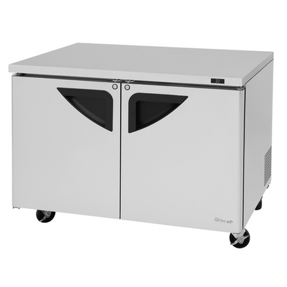Turbo Air TUR-48SD-N 48 1/4" Solid Door Undercounter Refrigerator