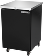 Beverage-Air BB24HC-1-F-B 24" Solid Door Back Bar Cooler