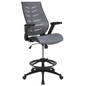 Flash Furniture BL-ZP-809D-DKGY-GG 28" Dining Chair