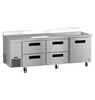 Hoshizaki WLR93B-D4 93" Worktop Refrigerator