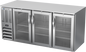 Beverage-Air BB72HC-FG-S 72" Glass Door Back Bar Cooler