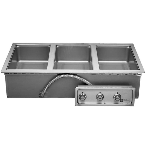 APW Wyott HFW-3DTS 43 1/2" Electric Drop-In Food Well