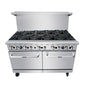 Atosa AGR-10B-NG 60" 10 Burner Gas Restaurant Range