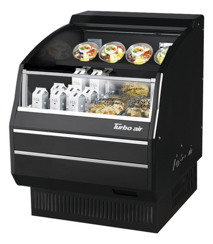 Turbo Air TOM-30LB-SP(-A)-N 28 1/8" Open Air Merchandiser