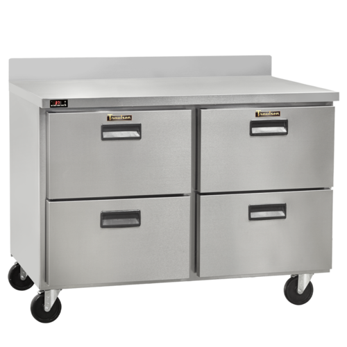 Traulsen CLUC-48R-DW-WT 48 1/4" 4 Drawer Worktop Refrigerator