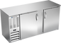 Beverage-Air BBN68HC-S 68" Solid Door Back Bar Cooler