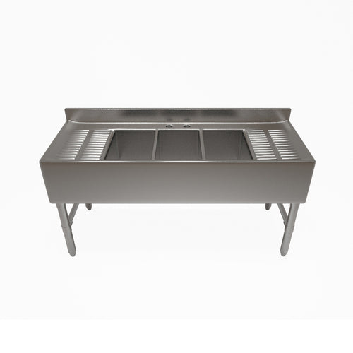 NBR UD-3-101410-84LR 84" Underbar Sink