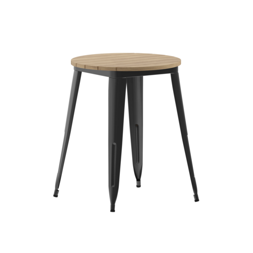 Flash Furniture JJ-T14623-60-BRBK-GG 23 3/4" Patio Table