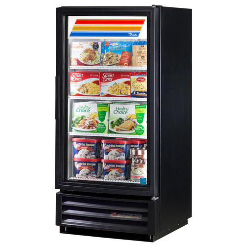 True GDM-10F-HC~TSL01 24 7/8" 1 Section Freezer Merchandiser