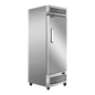 Omcan 58000 27" 1 Section Solid Door Reach-In Refrigerator