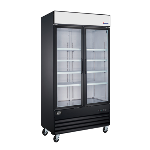 Omcan 50128 40" 2 Section Refrigerated Merchandiser