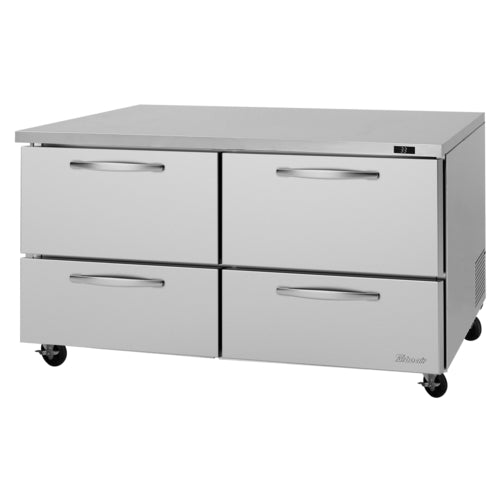 Turbo Air PUR-60-D4-N 60 1/4" Undercounter Refrigerator