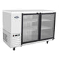 Atosa SBB48GGRAUS1 48" Glass Door Back Bar Cooler