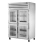 True STA2R-4HG-HC 52 5/8" 2 Section Glass Door Reach-In Refrigerator