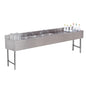 Advance Tabco SLC-73C-R 84" Underbar Ice Bin / Cocktail Station