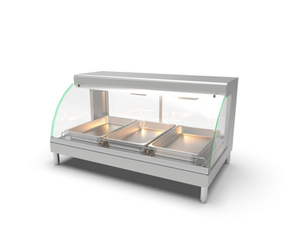 Giles GCW-3/1 45 1/4" Heated Display Case