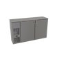 Glastender CS1FB60 60" Solid Door Back Bar Cooler