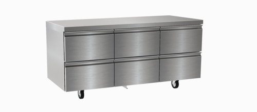 Delfield D4472NP 72" Worktop Refrigerator