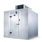 AmeriKooler QC080877**FBSC 8' x 8' Indoor Walk-In Cooler with Floor, Self-Contained