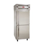 Utility Refrigerator PTRF-30-SS-2G-2G-N-X 30" Solid Door Reach-In Refrigerator Freezer