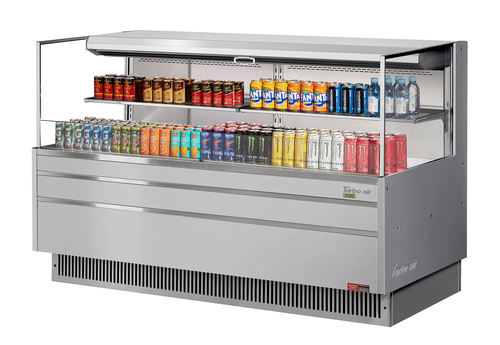 Turbo Air TOM-72L-UF-S-2S-N 70 3/4" Open Air Merchandiser